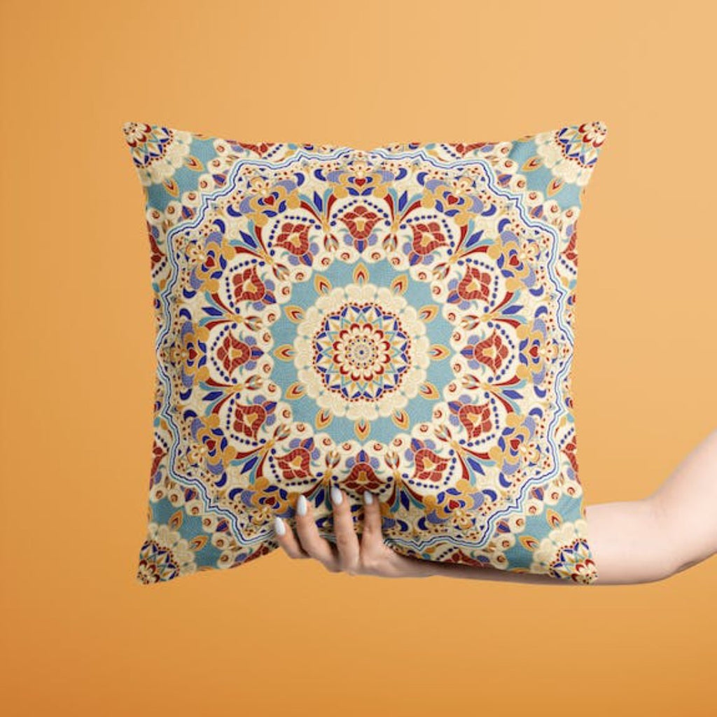 GALERIA Mediterranean Pattern Cushion Cover - Marcias Flooring