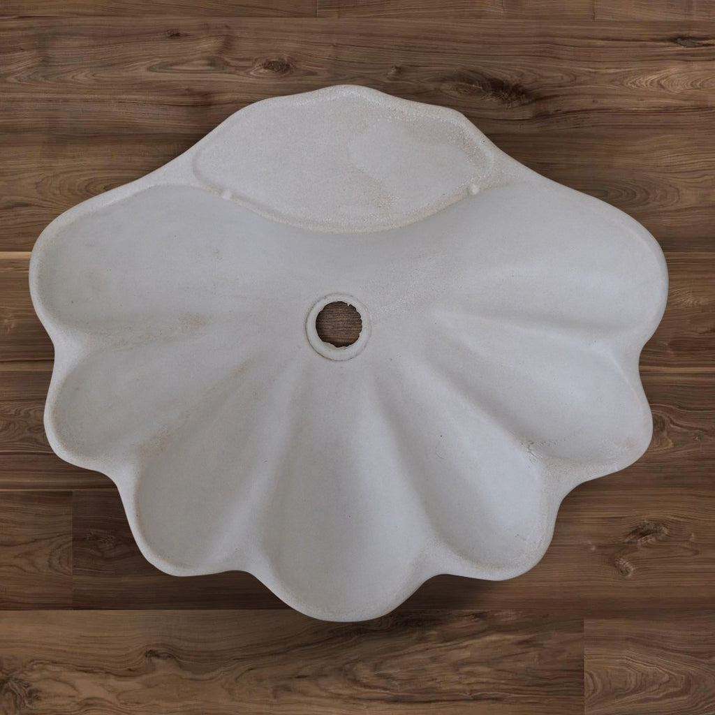 The Shell - Handmade Concrete Basin - Marcias Flooring