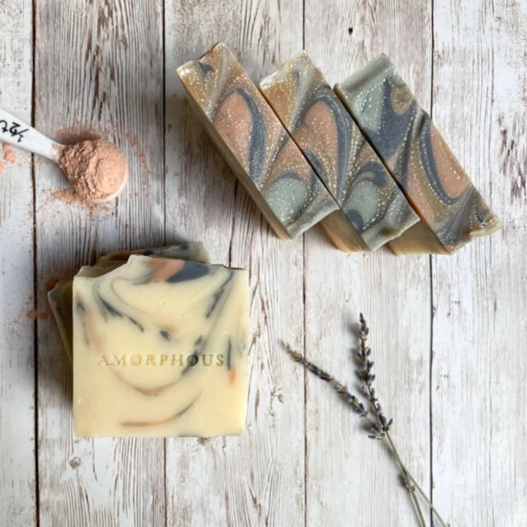 Handmade soap with lavender, lemon and mixed clays - McKays Flooring