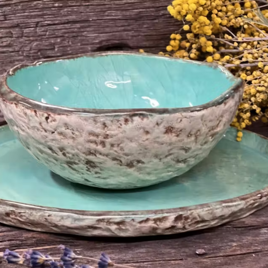 Handmade Ceramic Bowl - Medium - Marcias Flooring