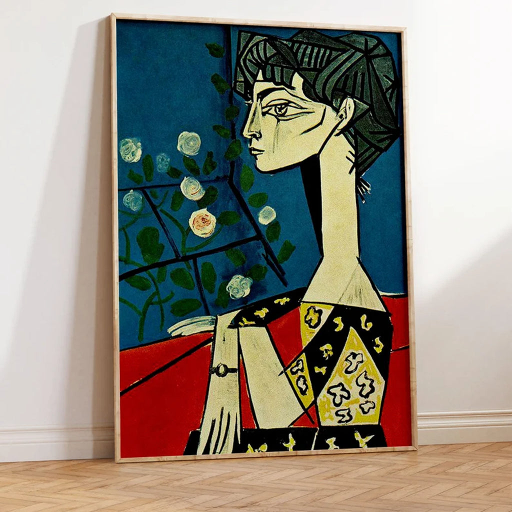 Vintage Picasso Art Print - Mid Century Modern No291 - Marcias Flooring