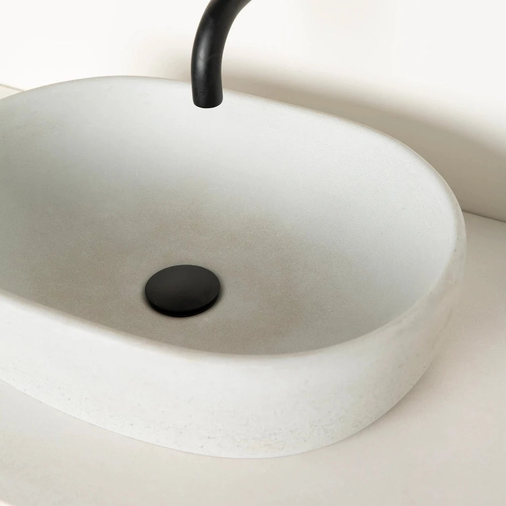 Concrete Sink - The Oval - McKays Flooring