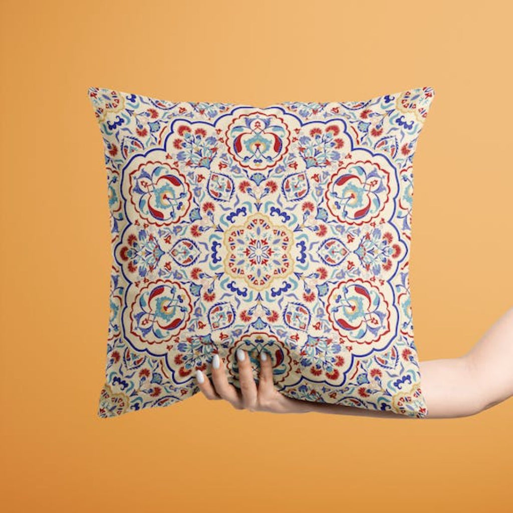 JARDIN Mediterranean Pattern Cushion Cover - Marcias Flooring