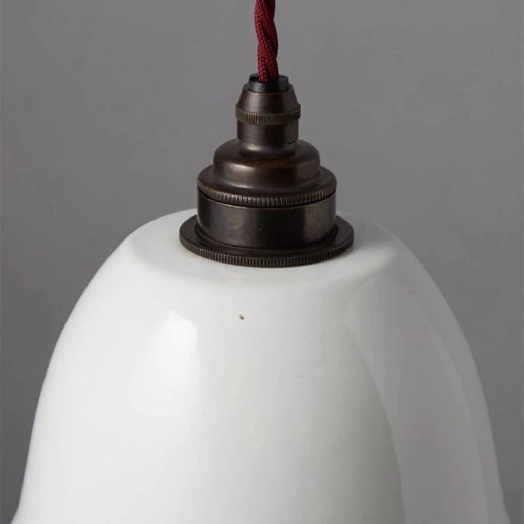 White Miniature Bell Lamp Shade - McKays Flooring
