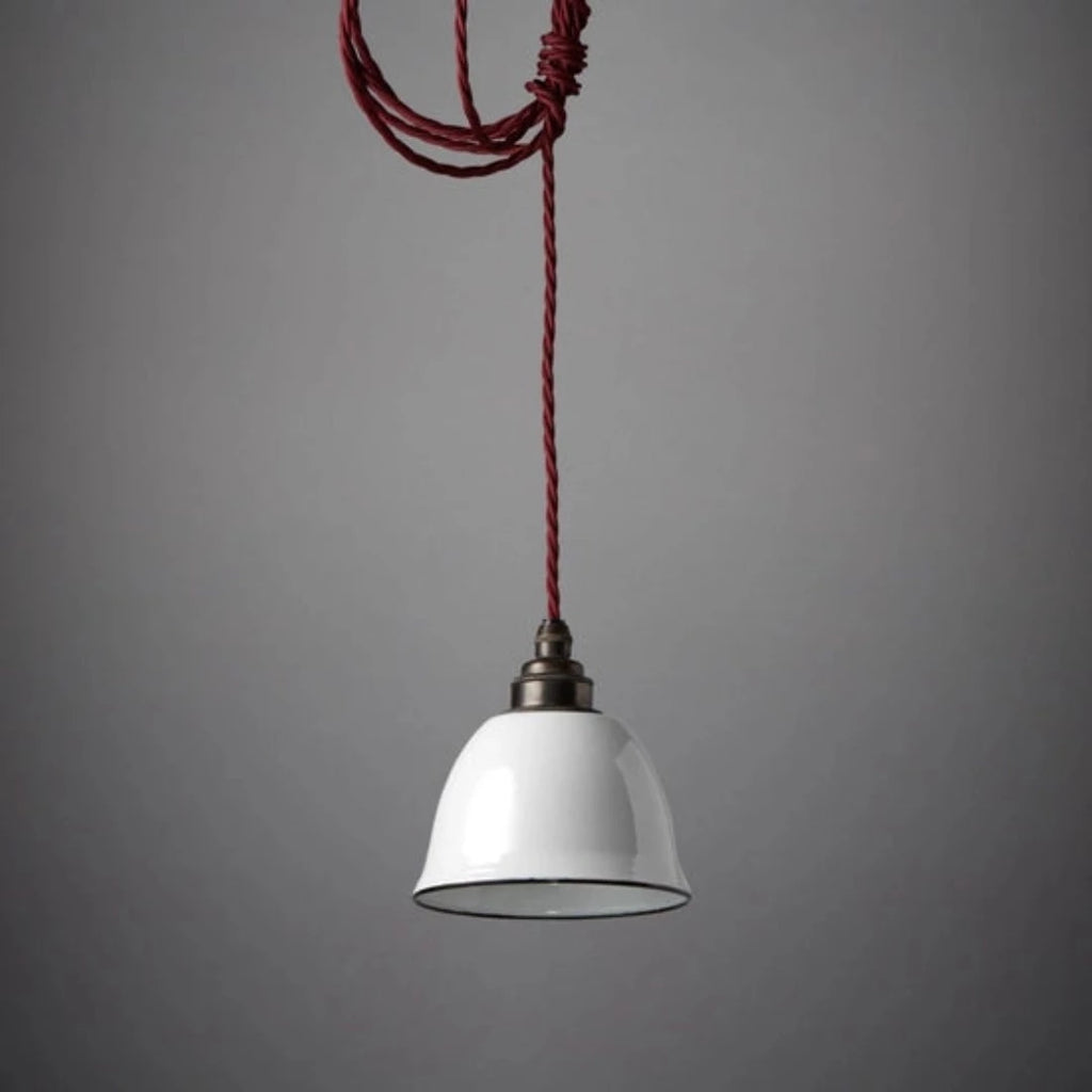 White Miniature Bell Lamp Shade - McKays Flooring
