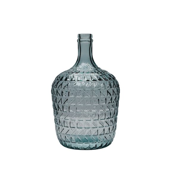 VALENTINA Recycled Glass Vase in Pale Green - Marcias Flooring