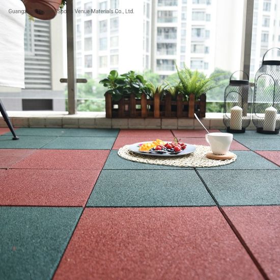 Marquee Rubber Flooring Tiles - Marcias Flooring