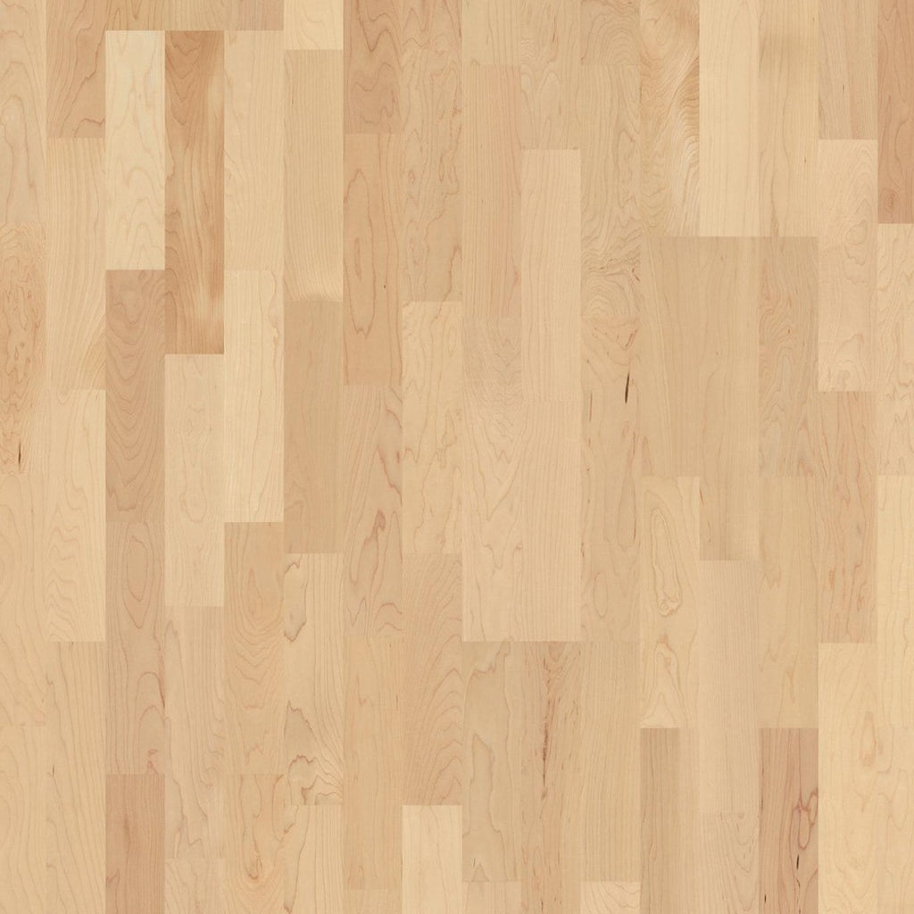 Maple can. Andante, 14mm Longstrip 3-Strip, Live Matt lacquer, unbrushed, square edged, 14x215x2200mm - McKays Flooring
