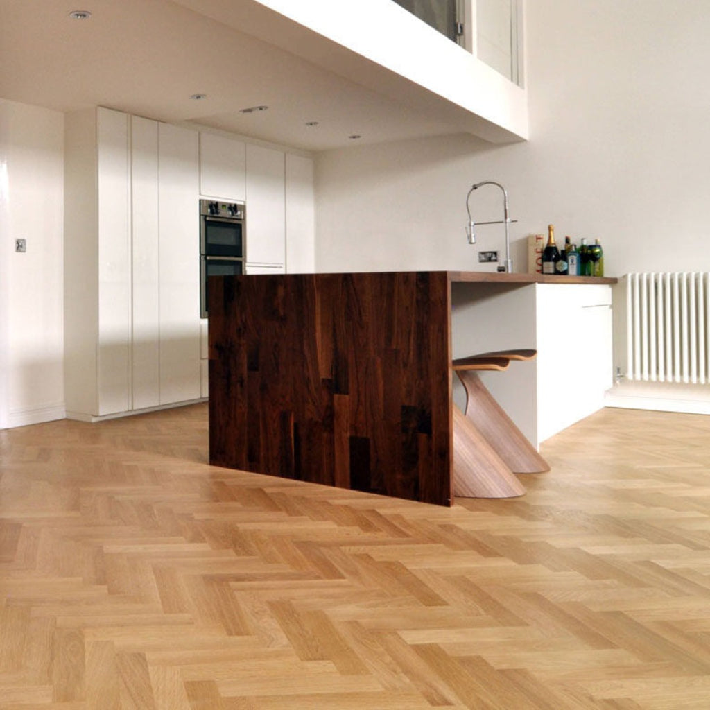 Augustine - Engineered Oak Herringbone Flooring - Marcias Flooring
