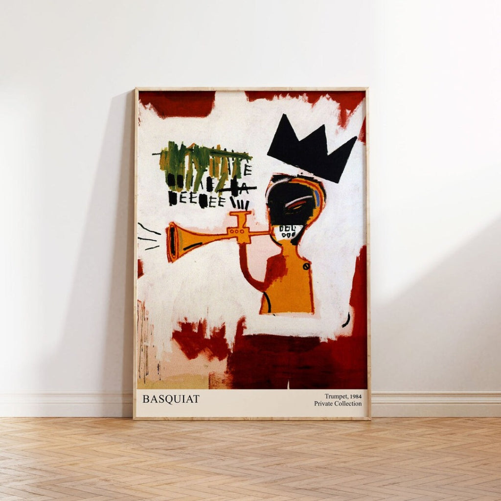 Jean-Michel Basquiat - Thrumpet Exhibition Street Art ART300 - Marcias Flooring