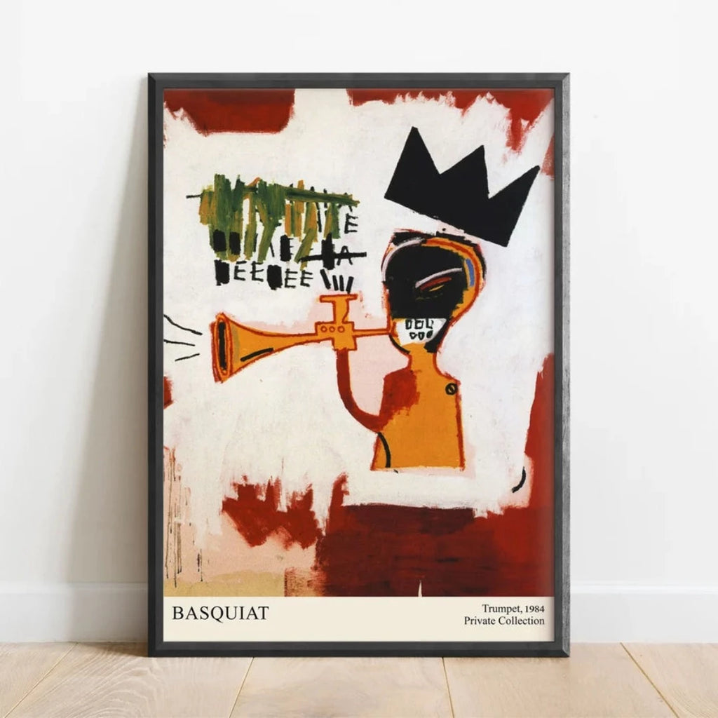 Jean-Michel Basquiat - Thrumpet Exhibition Street Art ART300 - Marcias Flooring