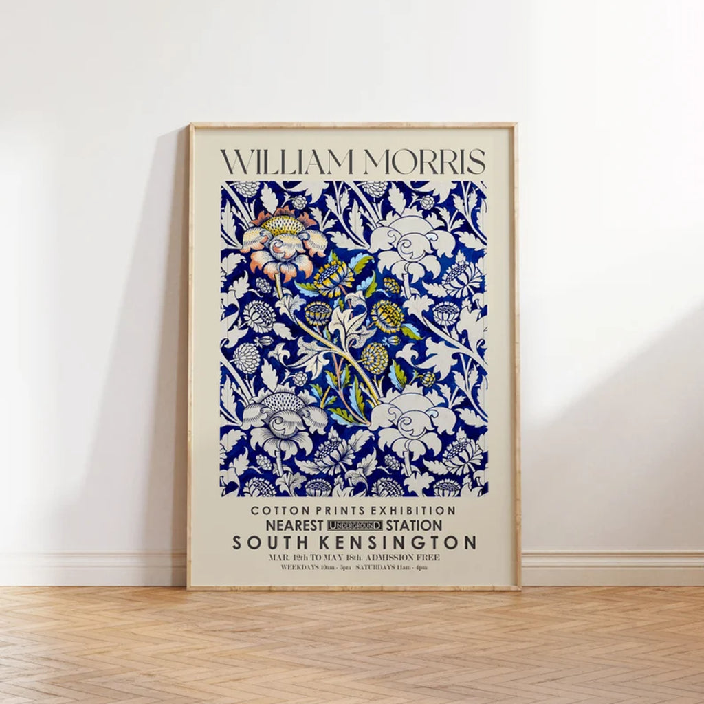 William Morris Art Print - Mid Century Modern No281 - Marcias Flooring
